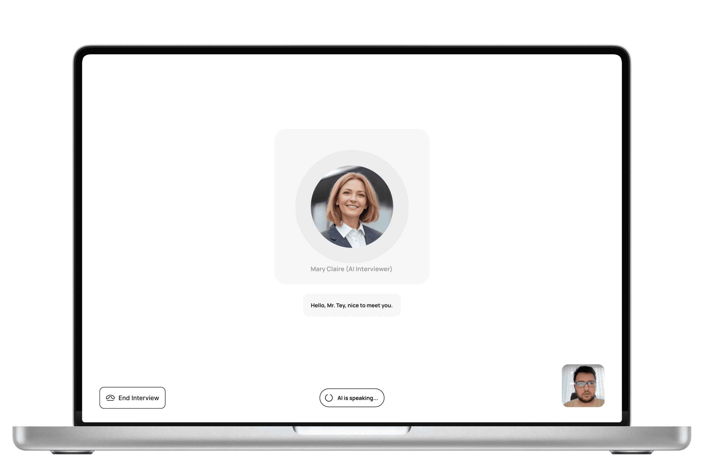 Practice like a real interview with Hubbedin’s Conversational Interviewer